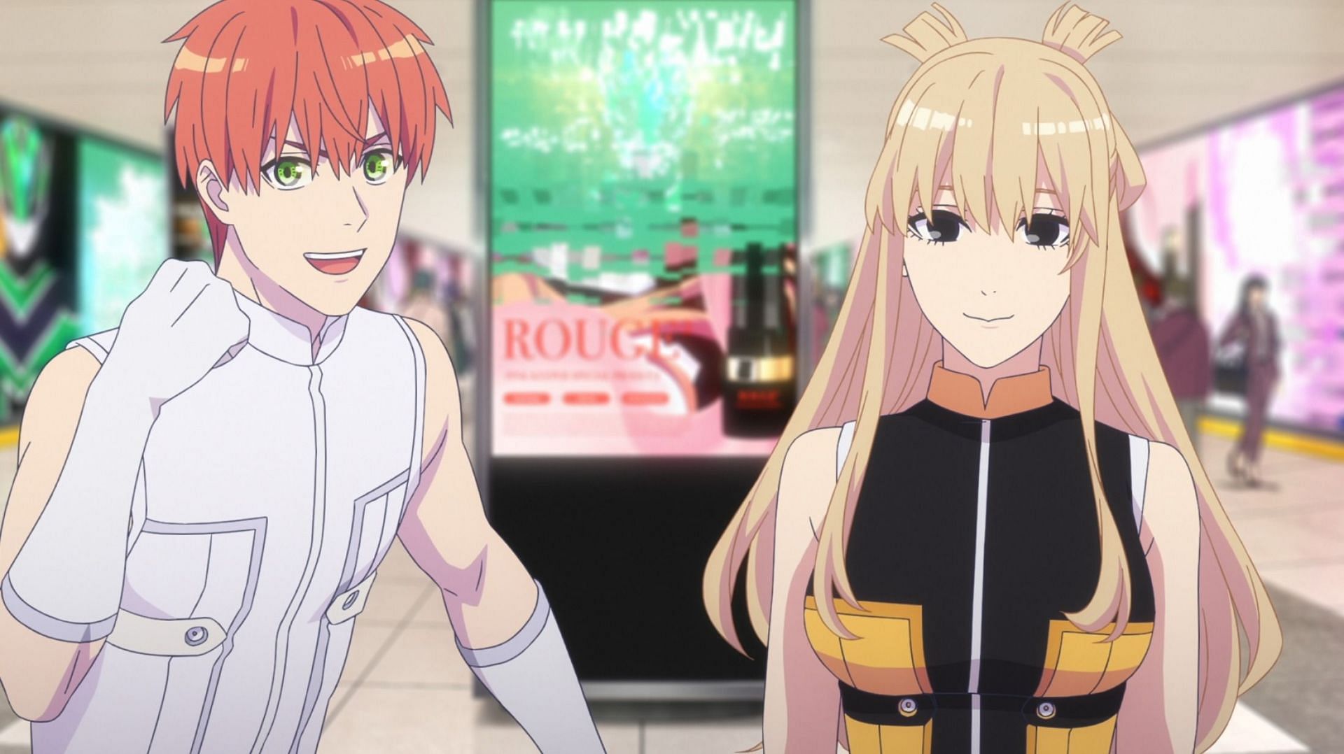 Hibiki Sakurama and Yumeko Suzukiri as seen in the anime (Image via Yostar Pictures)